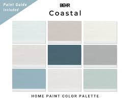 Coastal Beach Paint Palette Behr