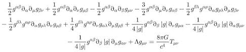 Einstein Field Equations Fully Written