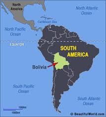Image result for map of bolivia