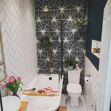 There's juuuust enough room to turn around, but they've still managed to squeeze in a cute stool and plant, as well as a pretty basket that. The Top 69 Cute Bathroom Ideas Interior Home And Design