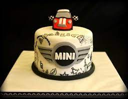 Mini Cooper Cake Ideas gambar png