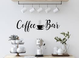 Coffee Bar Wall Decal Wall Art Home