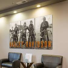 Harley Davidson Motorcycles Wall Art