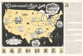 United states fire insurance company. Centennial Map 1836 1936 Geographicus Rare Antique Maps