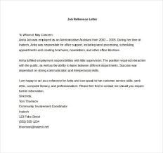 25 reference letter templates doc pdf