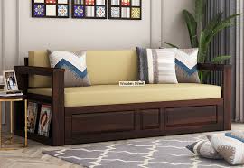 wooden street sofa bed deals benim
