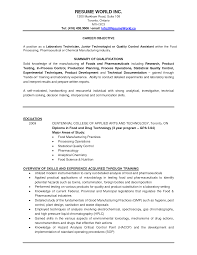 Quality Control Technician Cover Letter LiveCareer