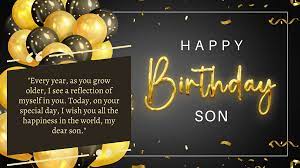 touching birthday es for son