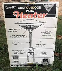 Dyna Glo Mini Outdoor Heater 7 000 11