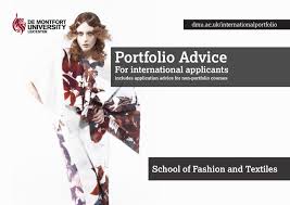 School Of Fashion And Textiles Portfolio Advice By De