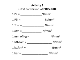 How To Convert N Mm2 To Psi