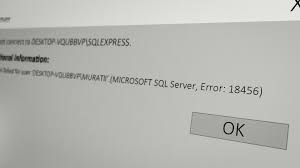 microsoft sql server error 18456