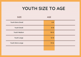 youth extra large vs men s small