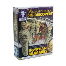 egyptian mummy dig kit dig discovery