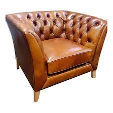 low back leather sofa chair for home