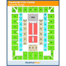 Savannah Civic Center Seating Related Keywords Suggestions