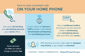 how to block unwanted calls consumer