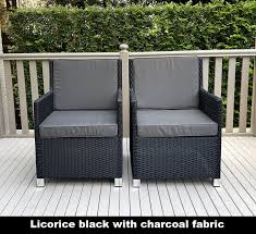 Outdoor Wicker Armchairs