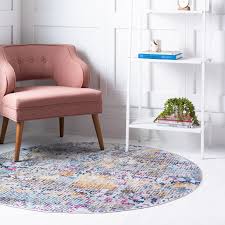 rugs com malibu collection round rug
