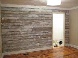 Faux Reclaimed Wood Wall Panels