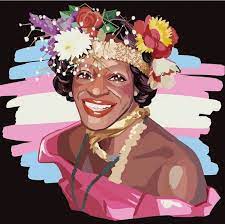 Have A Gay Day - Marsha P. Johnson Art by @toastchild | Facebook