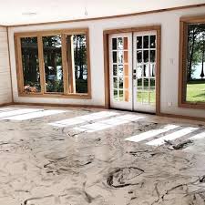Marble Floor Benefits Concrete