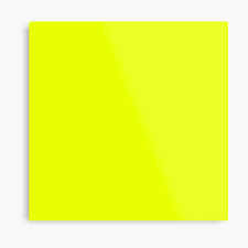 Decoración: Color Amarillo Fluorescente | Redbubble