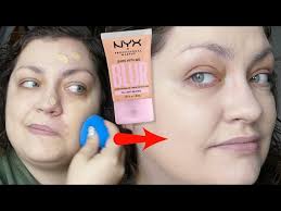 nyx bare with me blur skin tint