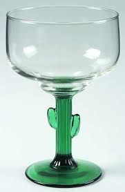 Cactus Margarita Glass By Libbey Glass