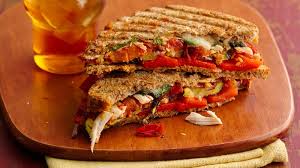 roasted vegetable paninis recipe