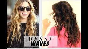 Wavy hair can look very chic with the right hairstyle. Long Hair Messy Waves Novocom Top
