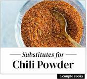 What is a substitute for chili powder?
