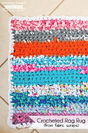 how to crochet a rug out of yarn