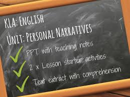 Personal narrative powerpoint