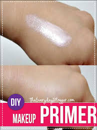 homemade diy makeup primer the