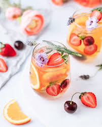 peach sangria