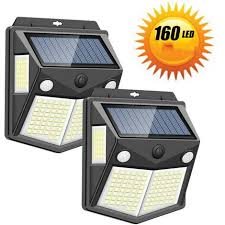 Powerful Solar Outdoor Lights 4 Pack