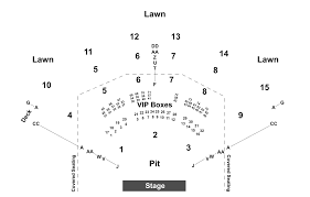 Pnc Pavilion Charlotte Seating Chart With Seat Numbers Www
