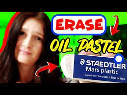 how to erase oil pastel from paper for