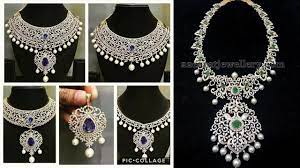 indian diamond necklace designs 2019