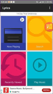 The music player with lyrics serves as a lyrics finder app that gives you the song lyrics instantly as you play it. 6 Best Lyrics Apps For Android