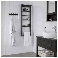 ikea hemnes wall shelves small bathroom