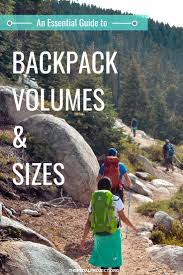An Essential Guide To Backpack Sizes And Volumes The Pedal