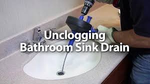 How To Unclog A Bathroom Sink Drain In