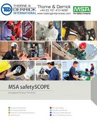 Msa Gas Detectors Portable Fixed Gas Detection Brochure
