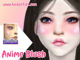 the sims resource anime blush