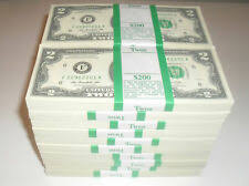 2013 2 Us Federal Reserve Small Notes For Sale Ebay