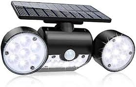 Outdoor Solar Powered Light With Motion
