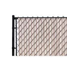 Our chain link fence enhancement product line represents innovation, diversity, and quality, resulting from numerous slat designs, functions, patents and personnel. M D Building Products M D 6 Ft Privacy Fence Slat Beige Vs003123be072 The Home Depot