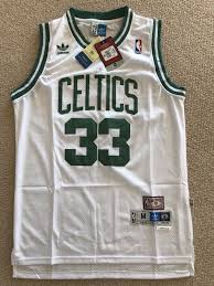 Larry bird shirt and some trouble. Nwt Larry Bird 33 Boston Celtics Vintage Nba White Jersey Stitched S Xxl White White Jersey Boston Celtics Larry Bird